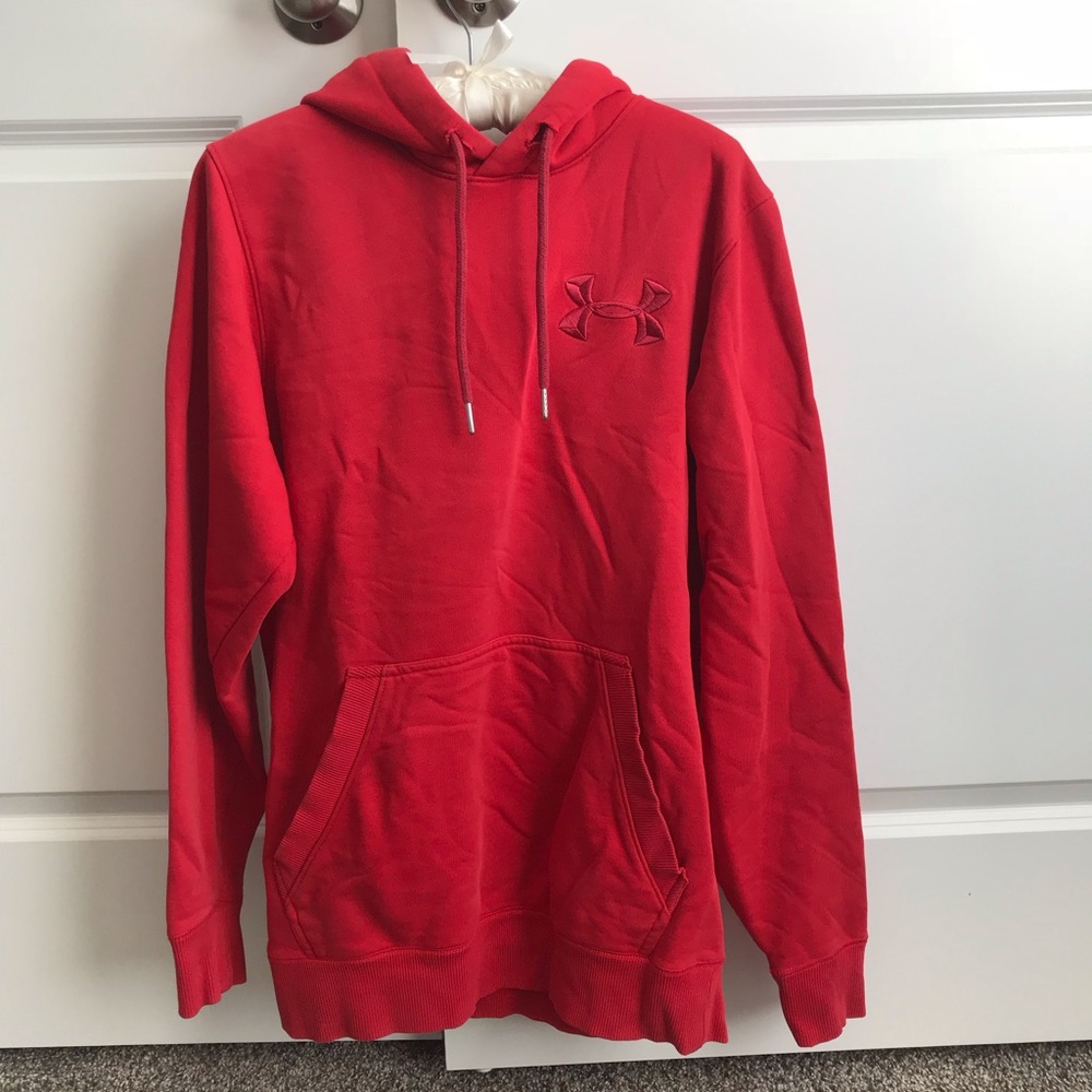 Red Under Armour Hoodie